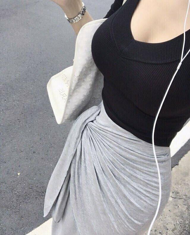 주변여사친룩