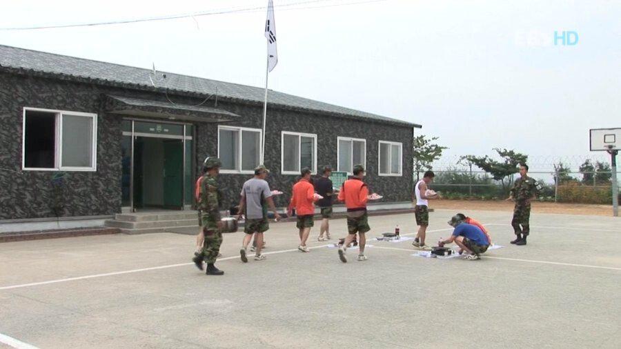 군대 삼겹살 회식