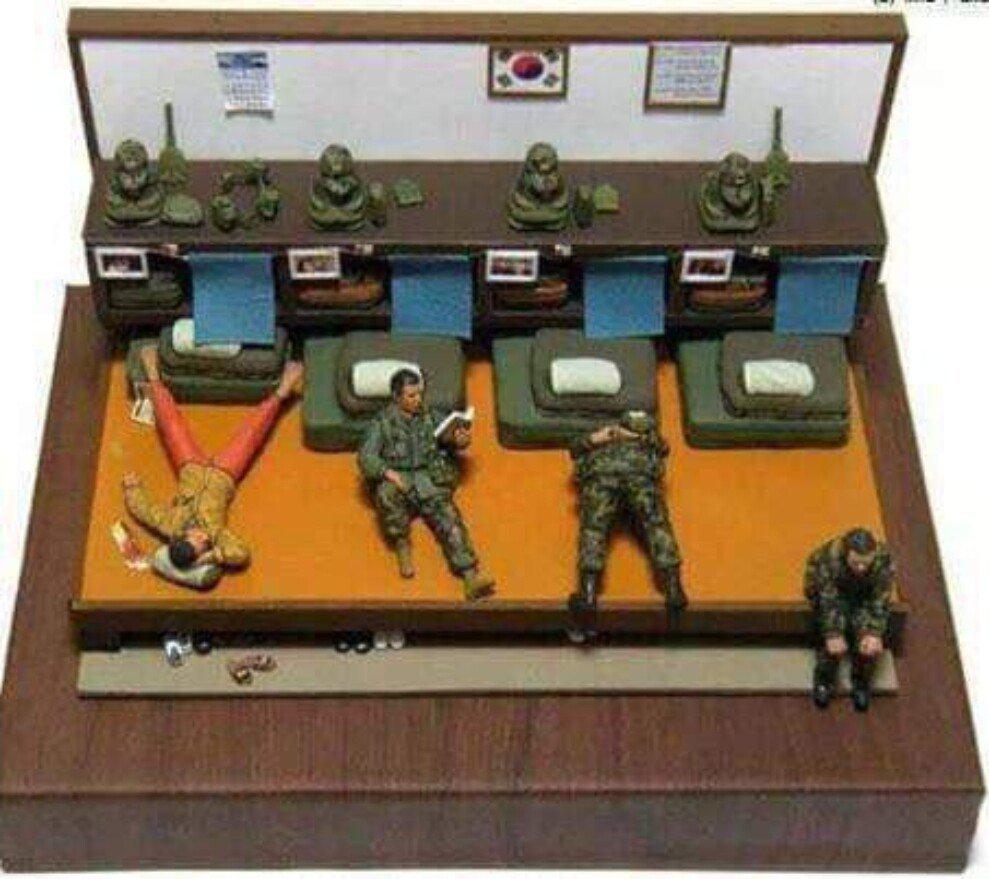 요즘은 이런 군대 내무실 없나