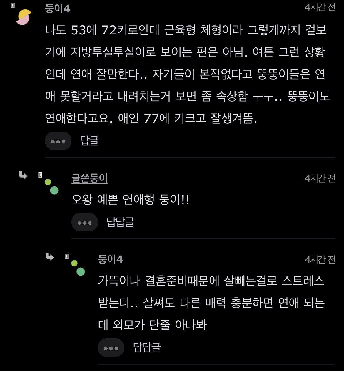통통한 여자들아.. 자신감을 가져..!