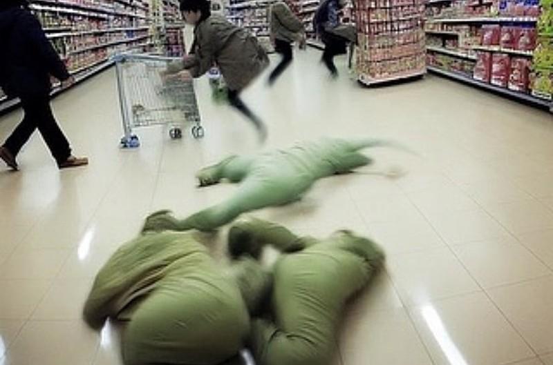 AI가 그린 중국 마트