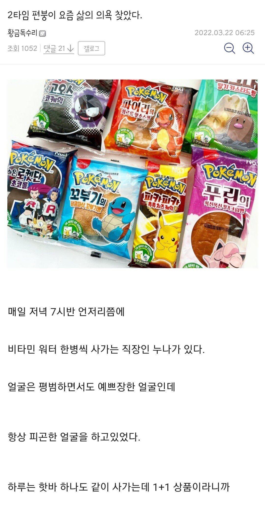매일 오는 직장인 누나덕에 삶의 의욕을 찾은 편갤러