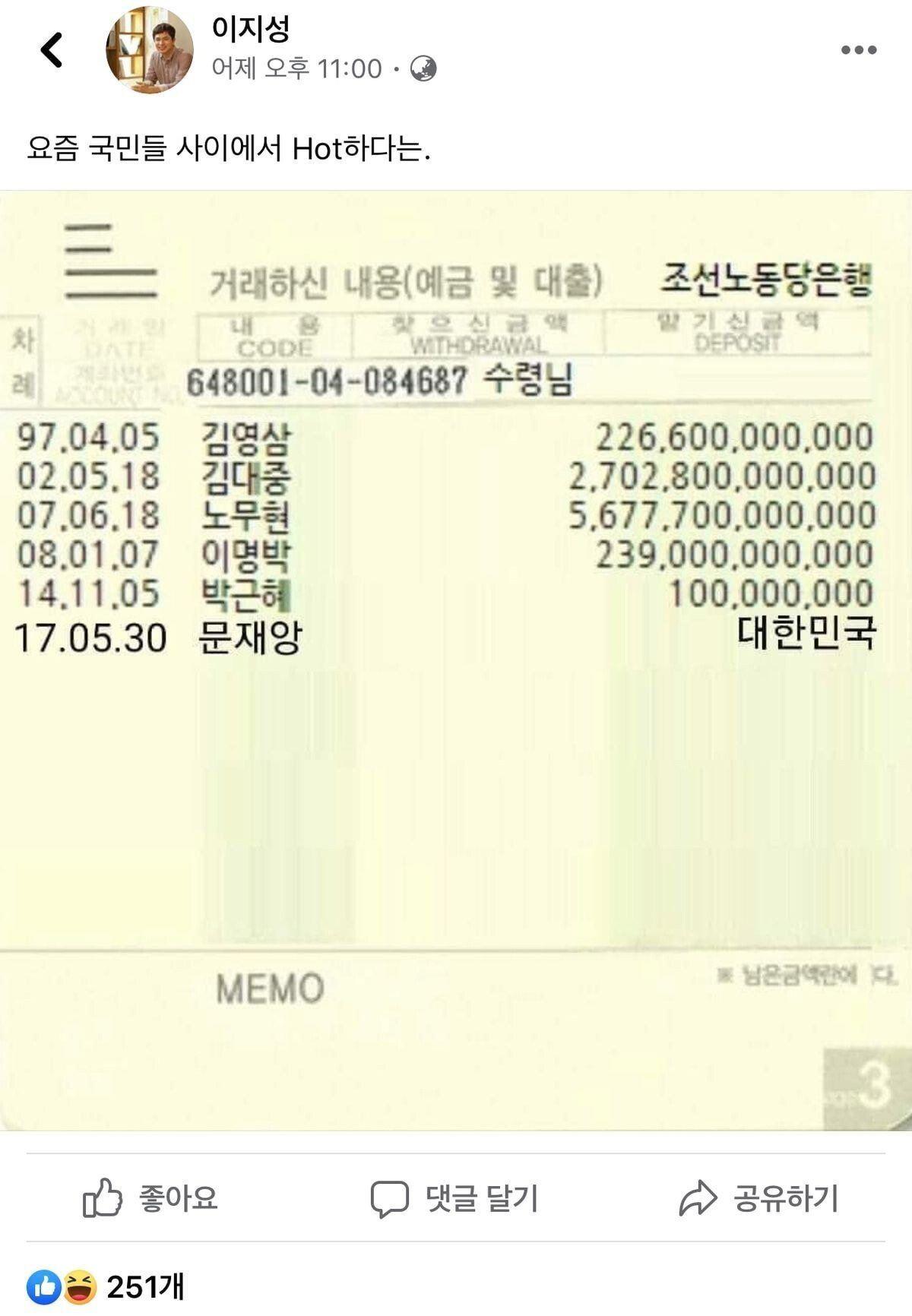 차유람 남편 이지성 페이스북 ㄷㄷ
