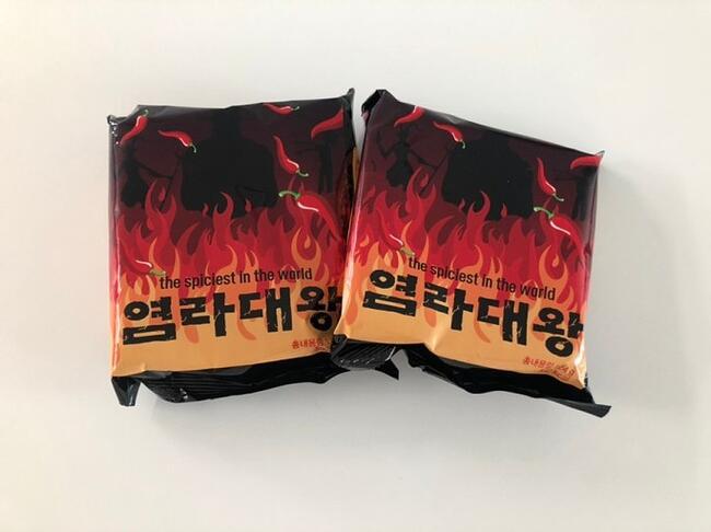 요즘 매운 라면 근황