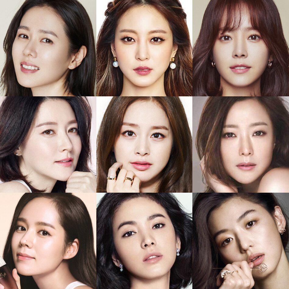 대한민국 미녀배우 top9