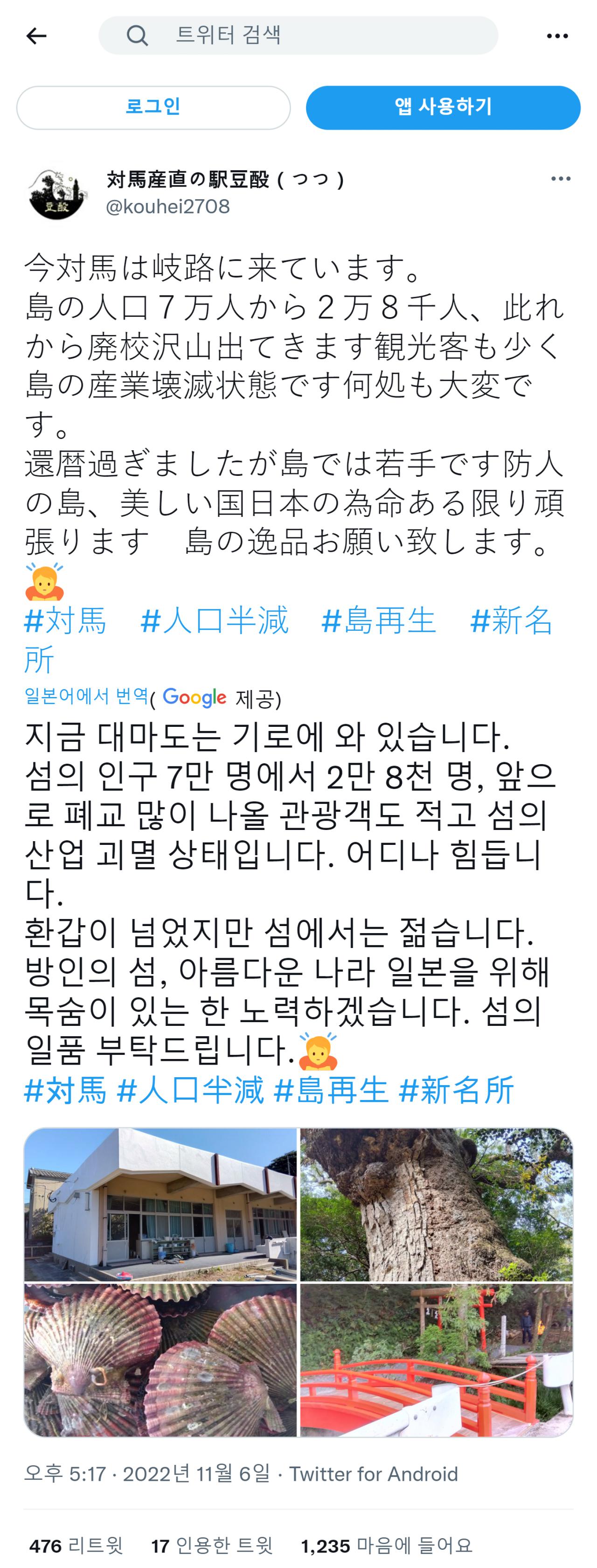대마도 근황