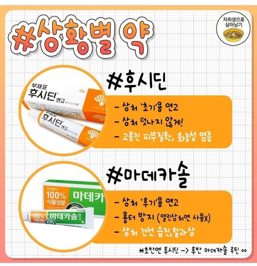 상황별로 다른 바르는 약 사용법 총 정리