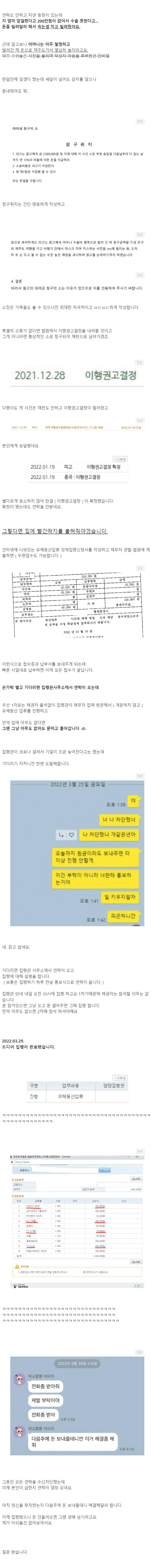 엄마가 암 걸렸다며 200만원 빌린 지인