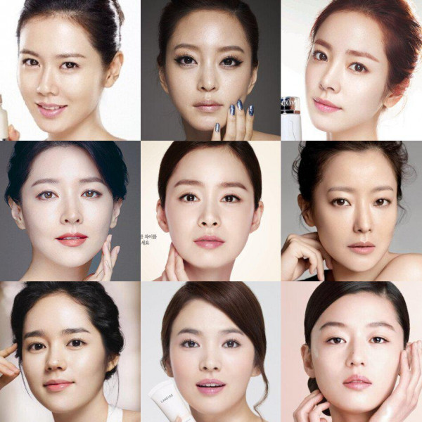 대한민국 미녀배우 top9