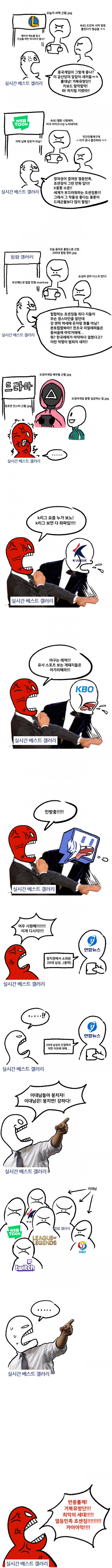 요즘 디시 실베 댓글 특징.manhwa
